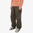 Studio Nicholson Men's Drift Volume Pants in Black Olive