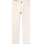 Acne Studios - River Cropped Slim-Fit Denim Jeans - Cream