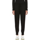 Ports 1961 Black Striped Wool Lounge Pants