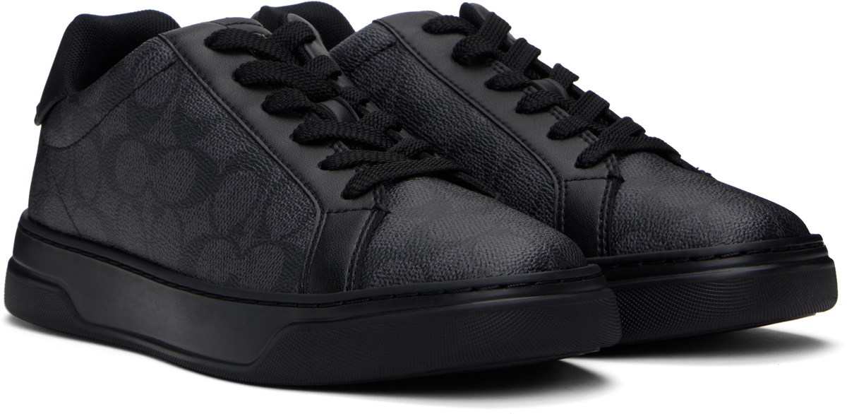 【関税込み】Coach 1941 ブラック＆グレー High Line スニーカー Coach 1941 Black & Gray High Line Sneakers Coach 1941