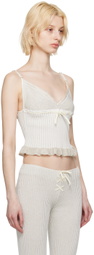 Cormio Gray Sarah Tank Top