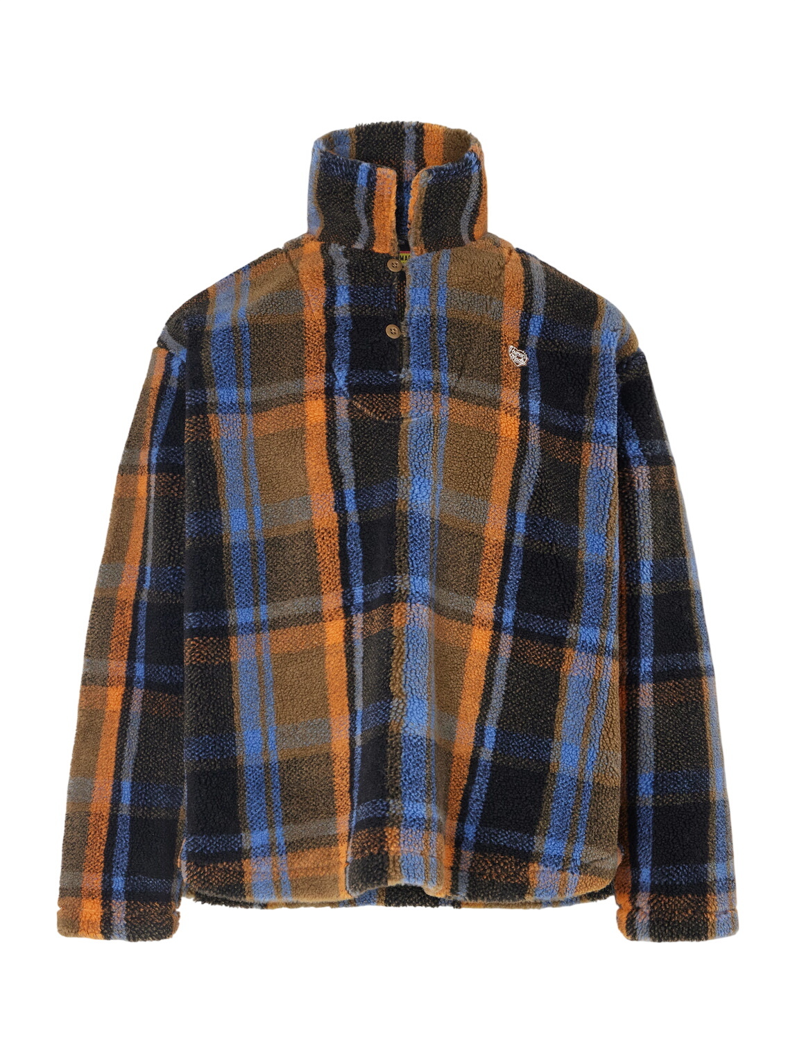 Human Made Men's Polar Bear Cowichian Cardigan in Beige Human Made