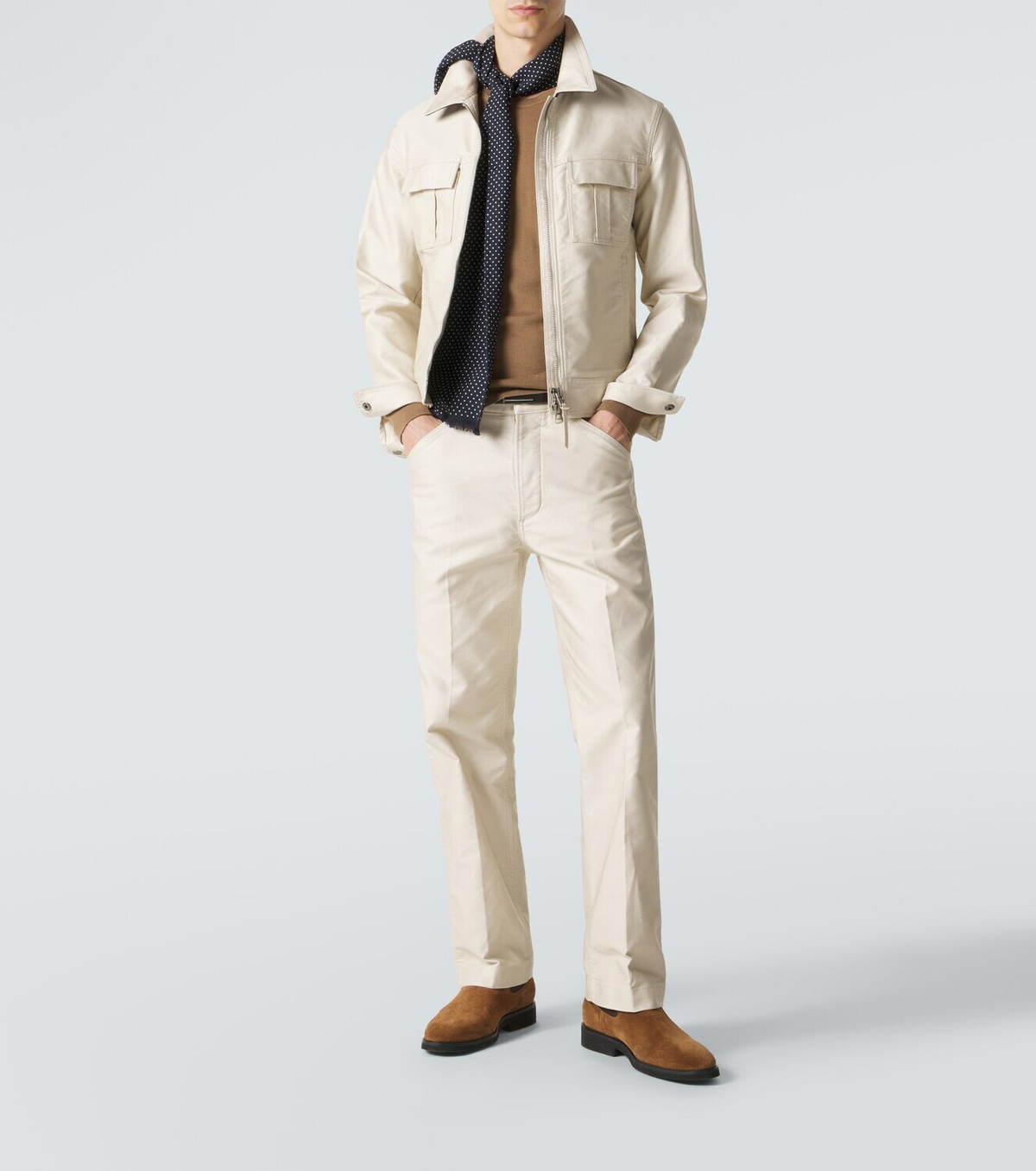 Tom Ford Suede Chelsea boots