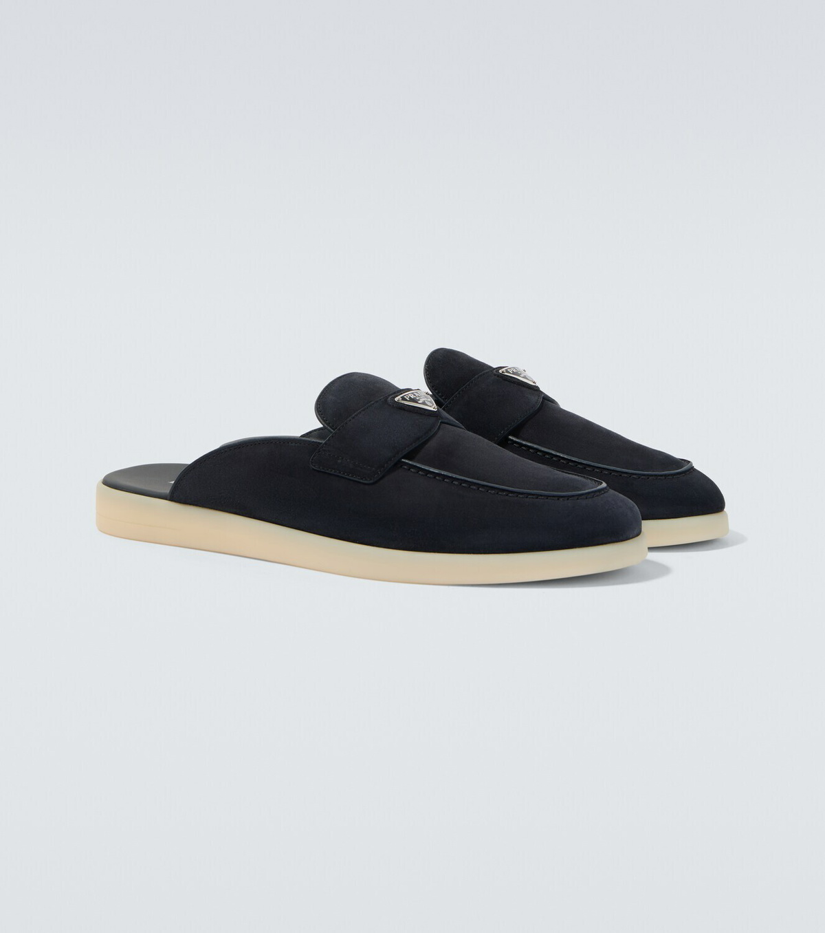 Prada Suede mules