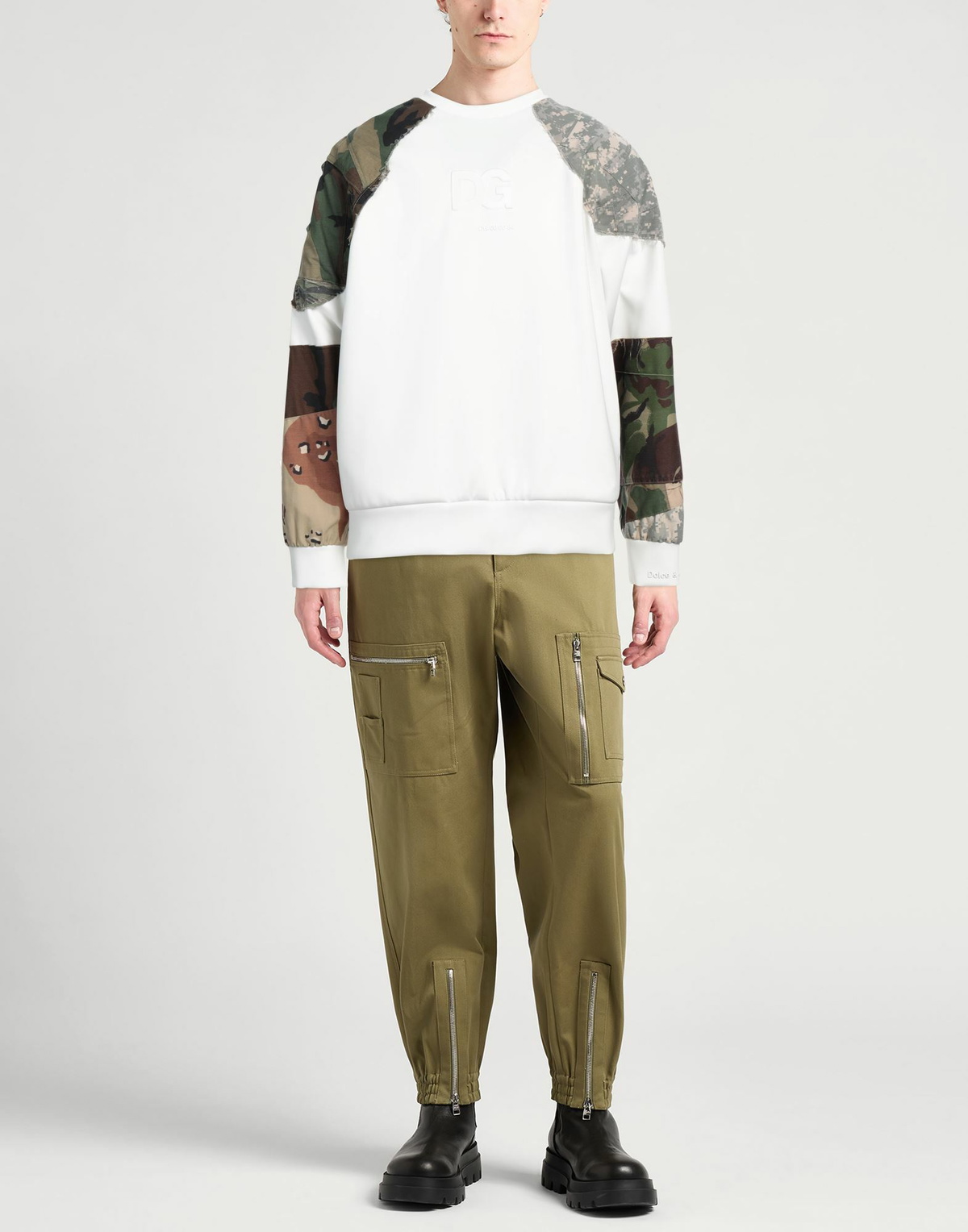 Dolce & gabbana Mens Sweatshirt in White