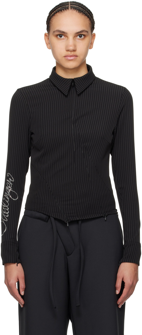 Ottolinger Black Zip Shirt Ottolinger