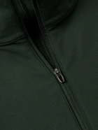 Lululemon - Stretch Recycled-Jersey Half-Zip Top - Green