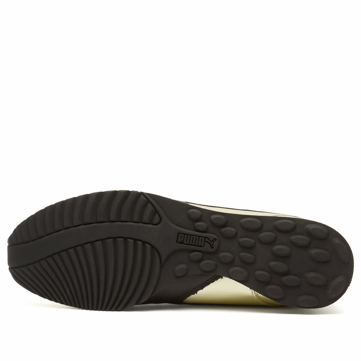 Puma Sprint Metallic Sneaker in Gold/Black