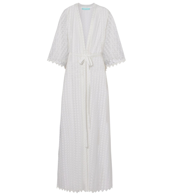 Photo: Melissa Odabash Tali scalloped sheer kaftan