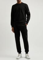 C.P. Company Lens Cotton Sweatpants Black