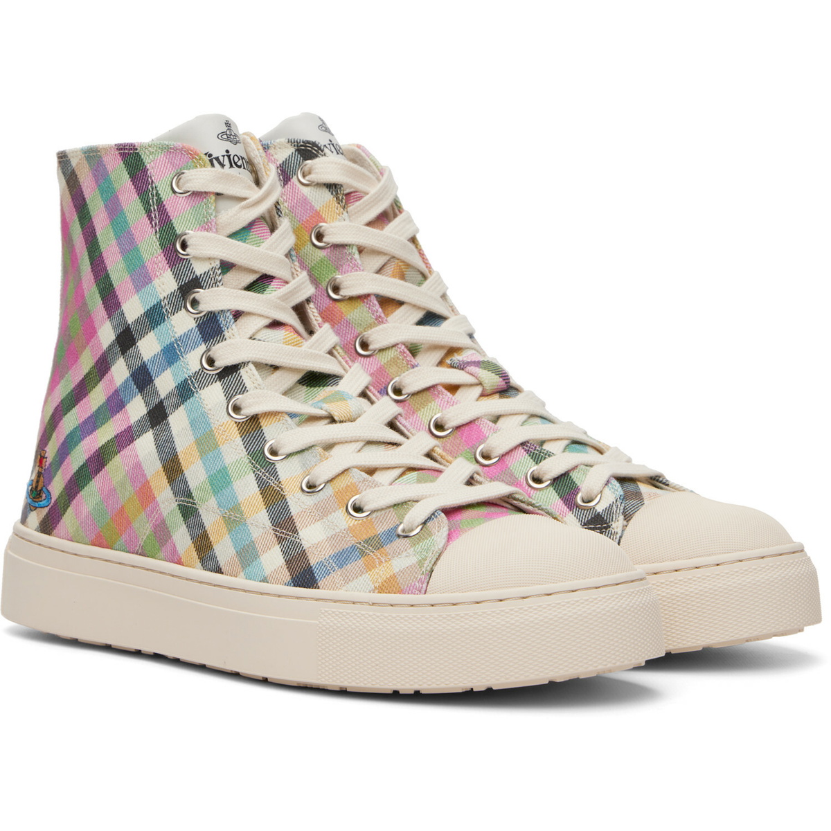 Vivienne Westwood Multicolor High Top Plimsoll Sneakers