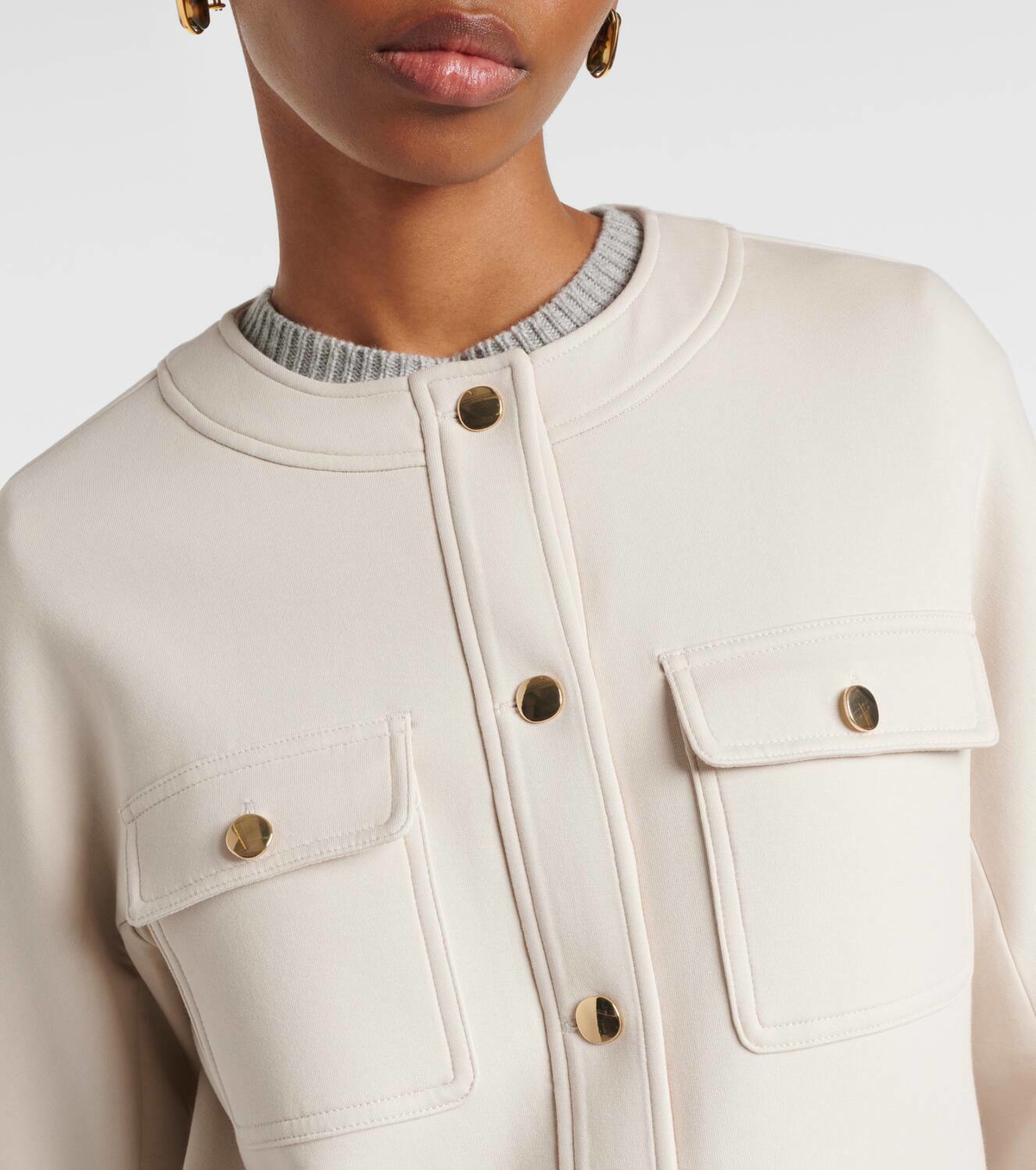 S Max Mara Gradara cotton-blend jacket S Max Mara