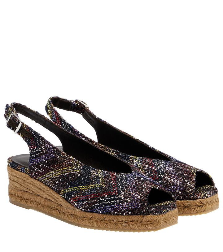 Photo: Missoni Joy 30 sequined espadrille wedges