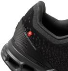 On - Cloudstratus Mesh Running Sneakers - Black