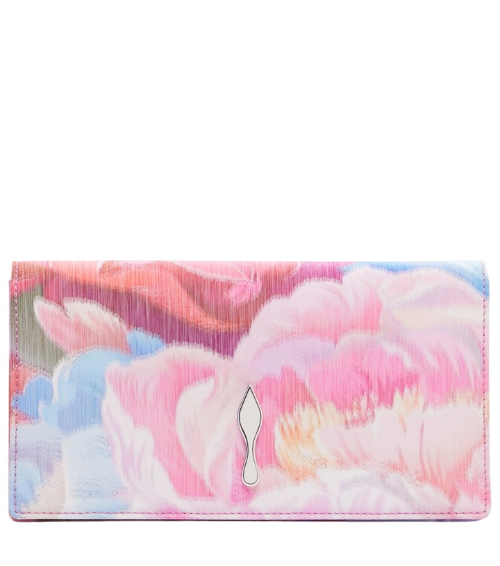 Photo: Christian Louboutin Bettina floral clutch