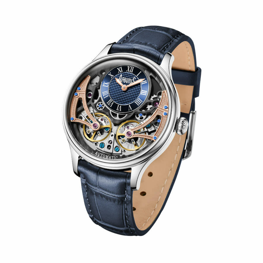 Arbutus Broadway Automatic Blue Dial Mens Watch AR2404SUU