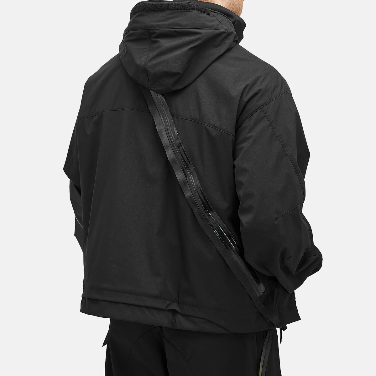 Acronym Men's Encapsulated Nylon Interlops Jacket in Black