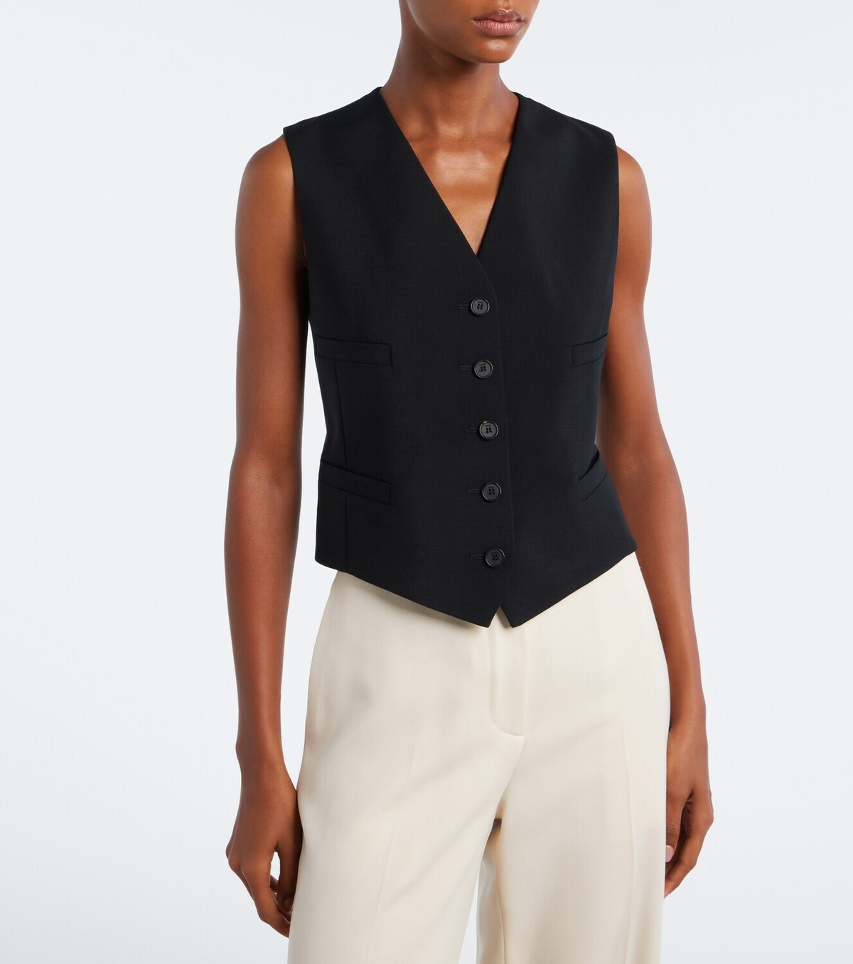 Fendi Mohair and wool vest