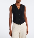 Fendi Mohair and wool vest