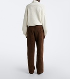 Aya Muse Aven cotton-blend corduroy wide-leg pants