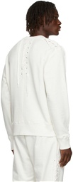 Craig Green White Laced Sweatshirt
