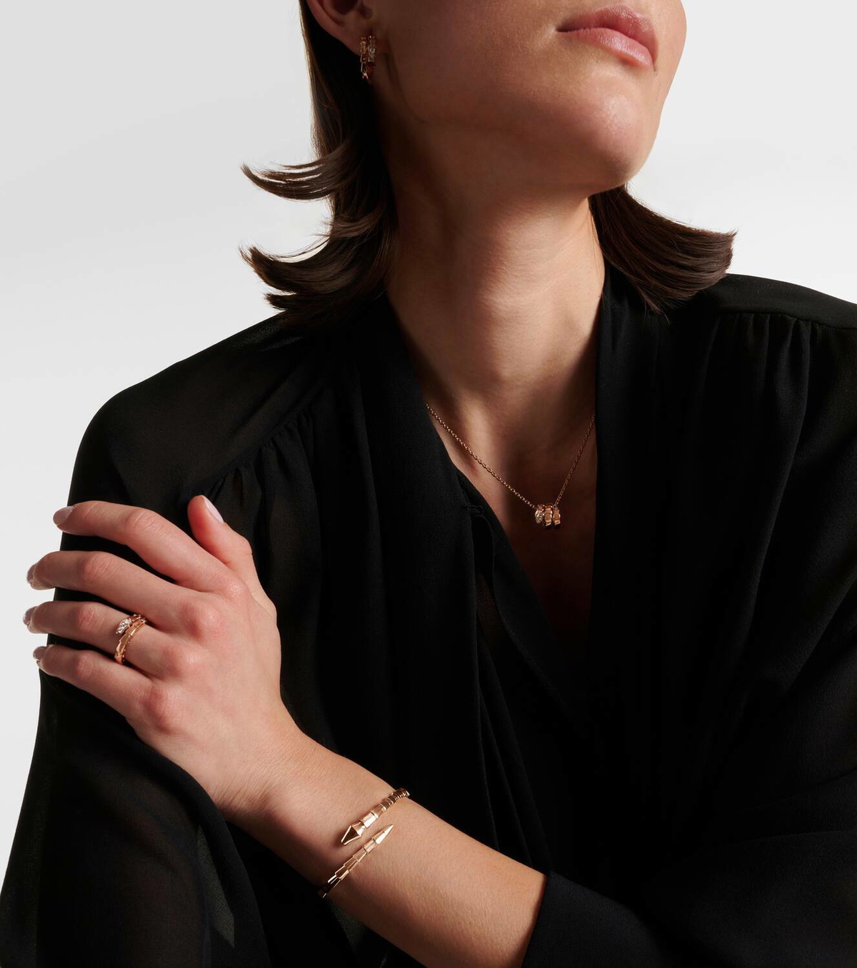 Bvlgari Serpenti Viper 18kt gold bracelet