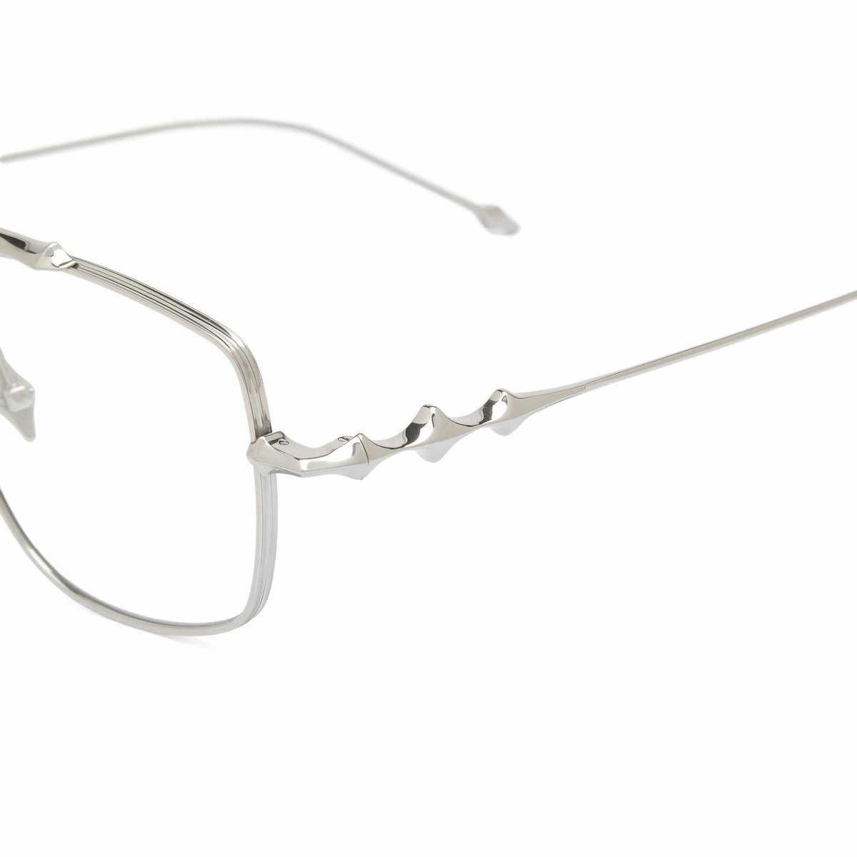 Gentle Monster Martin Glasses in Silver 