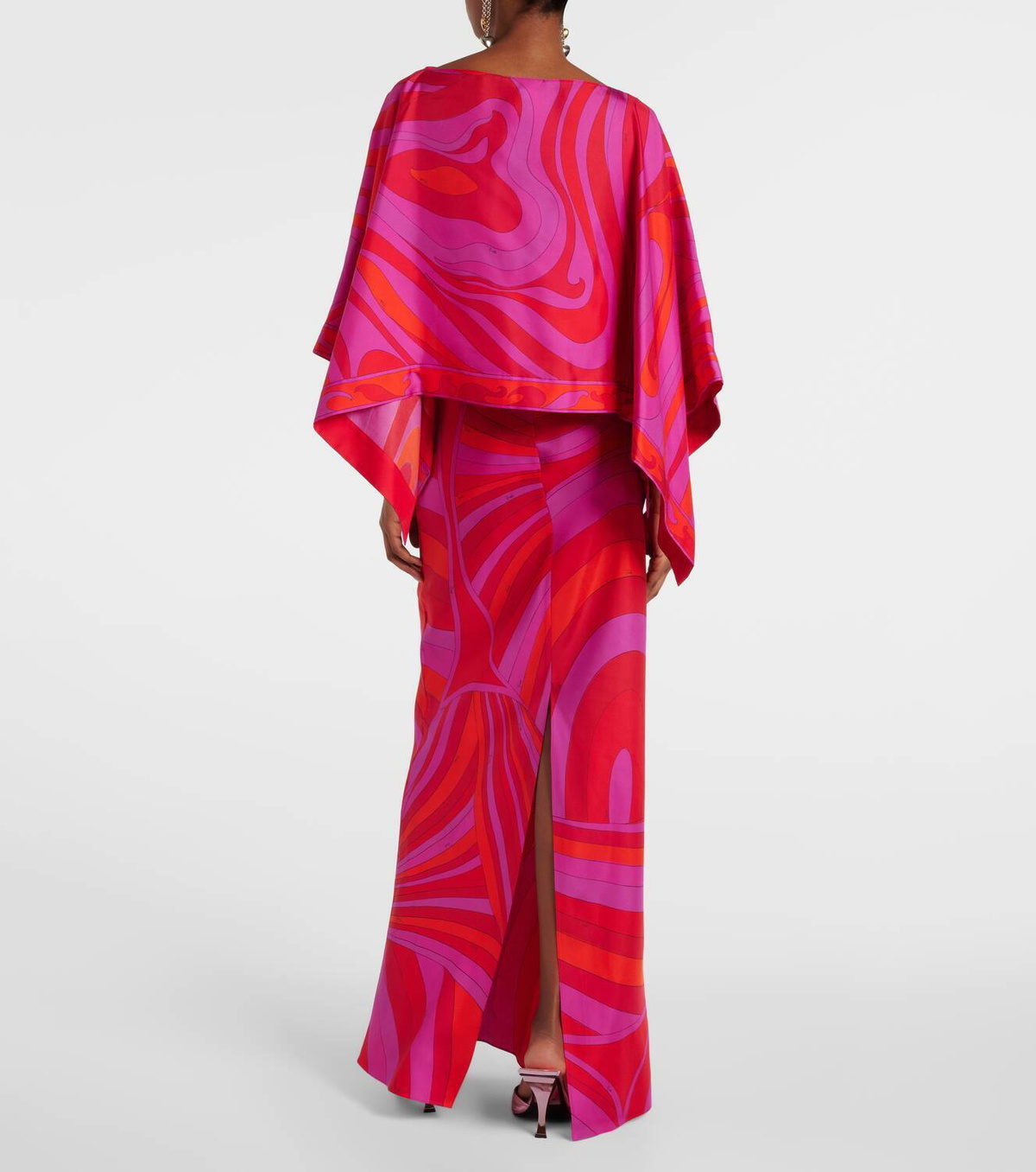 Pucci Iride silk twill maxi dress