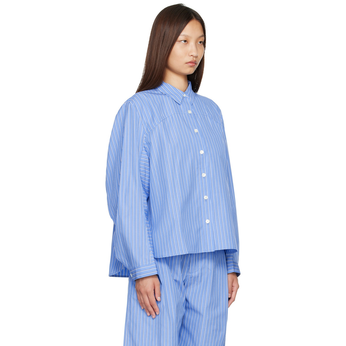 YMC Blue Kengo Shirt