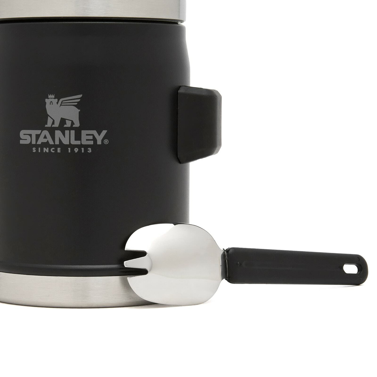 Stanley Legendary Food Jar & Spork - 14oz in Matte Black 