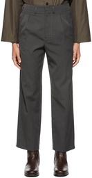 Lemaire Grey 2 Pleats Trousers