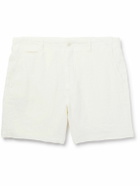 La Paz - Maciel Classic Linen Shorts - White