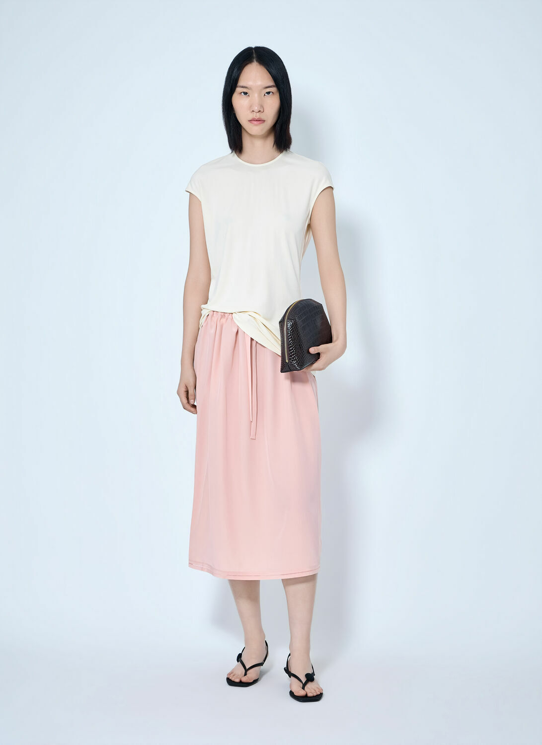 Toteme Fluid Silk Skirt