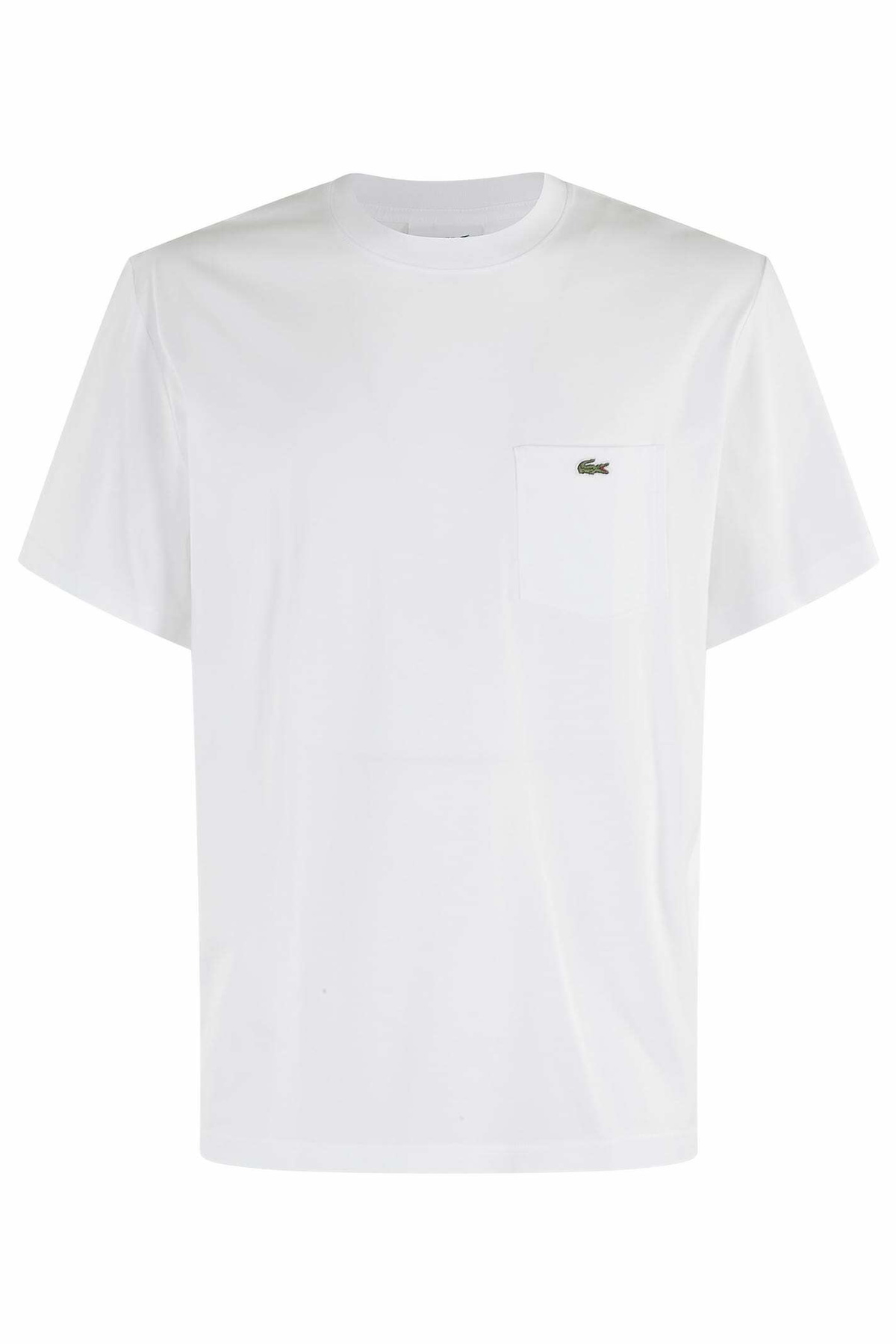 Tシャツ・カットソー LACOSTE Men T-shirt White TH0030 70V Lacoste White Graphic T-Shirt Lacoste