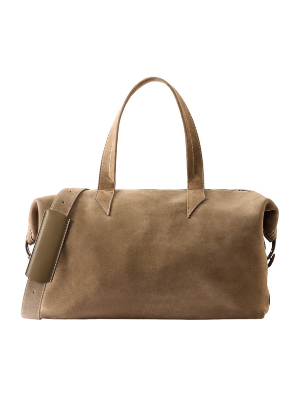 Photo: Métier - Nomad Suede Weekend Bag