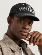 ERL - Venice Embroidered Cotton-Twill Baseball Cap