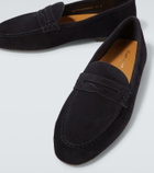 Ralph Lauren Purple Label Suede penny loafers