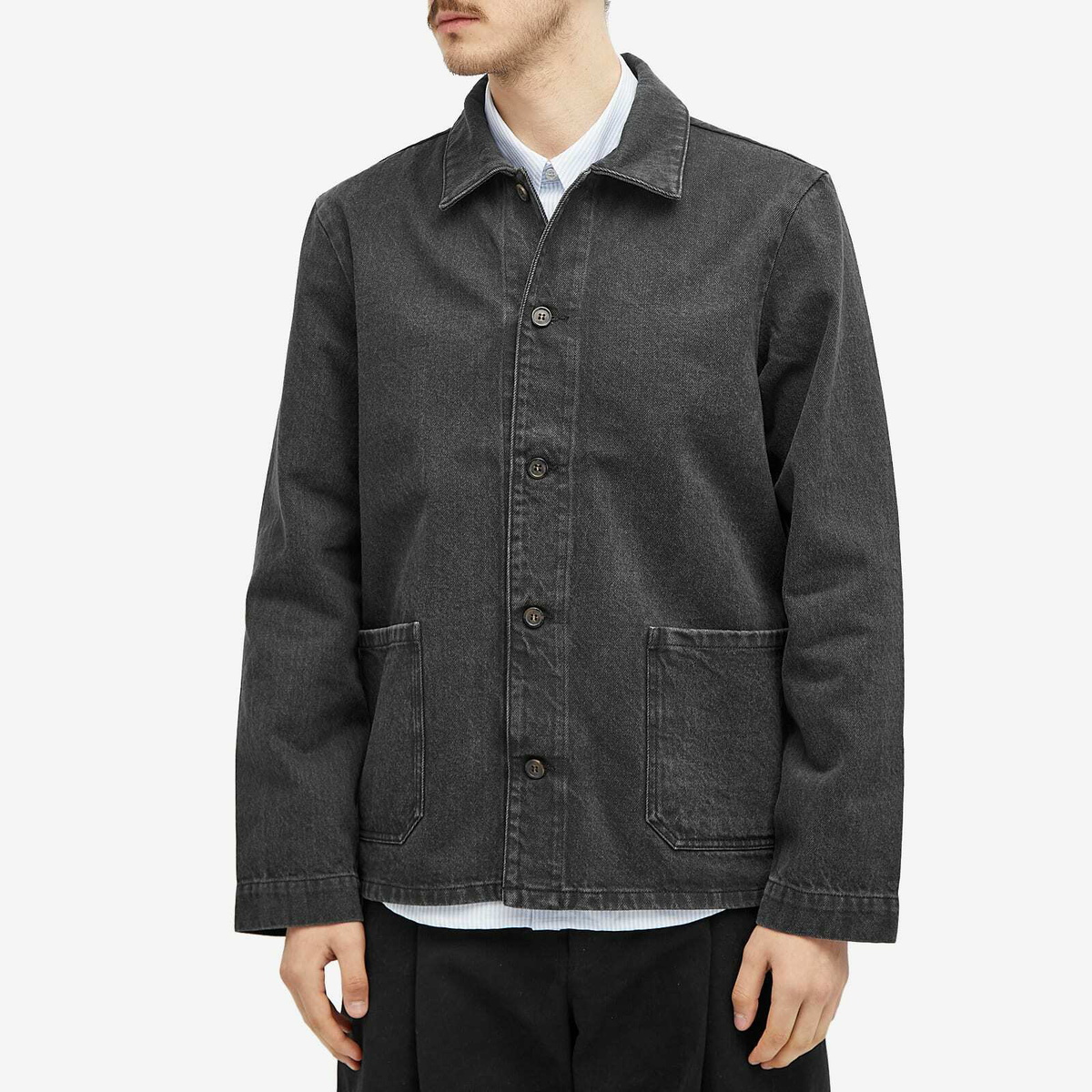 Kerlouan Logo jacket | Cotton Gabardine | A.P.C. Ready-to-Wear