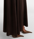Saint Laurent Knitted maxi skirt