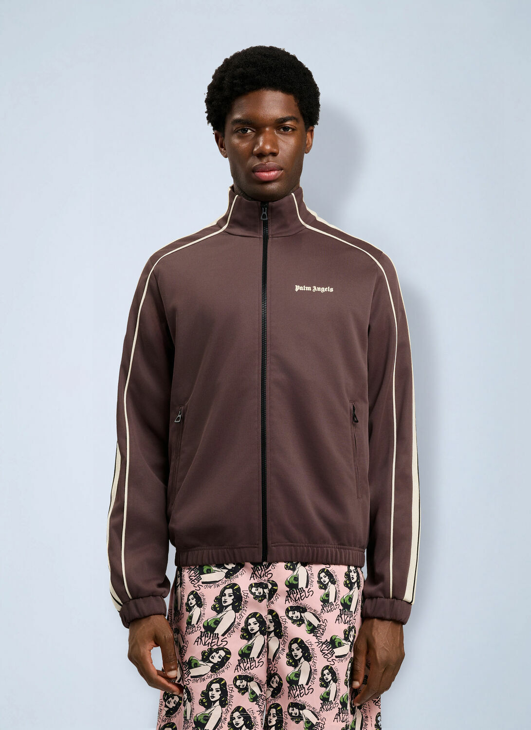 Palm Angels Classic Logo Vintage Track Jacket