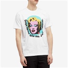 Comme des Garçons SHIRT Men's x Andy Warhol Marilyn Monroe T-Shirt in White