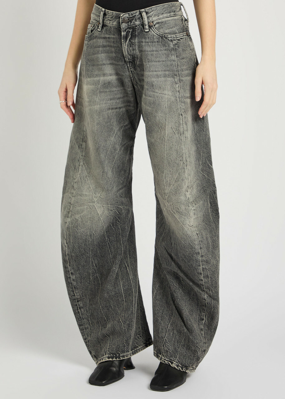 Acne Studios 2006F Barrel-leg Jeans Grey