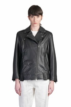 Salvatore Santoro Biker Jacket In Black Leather