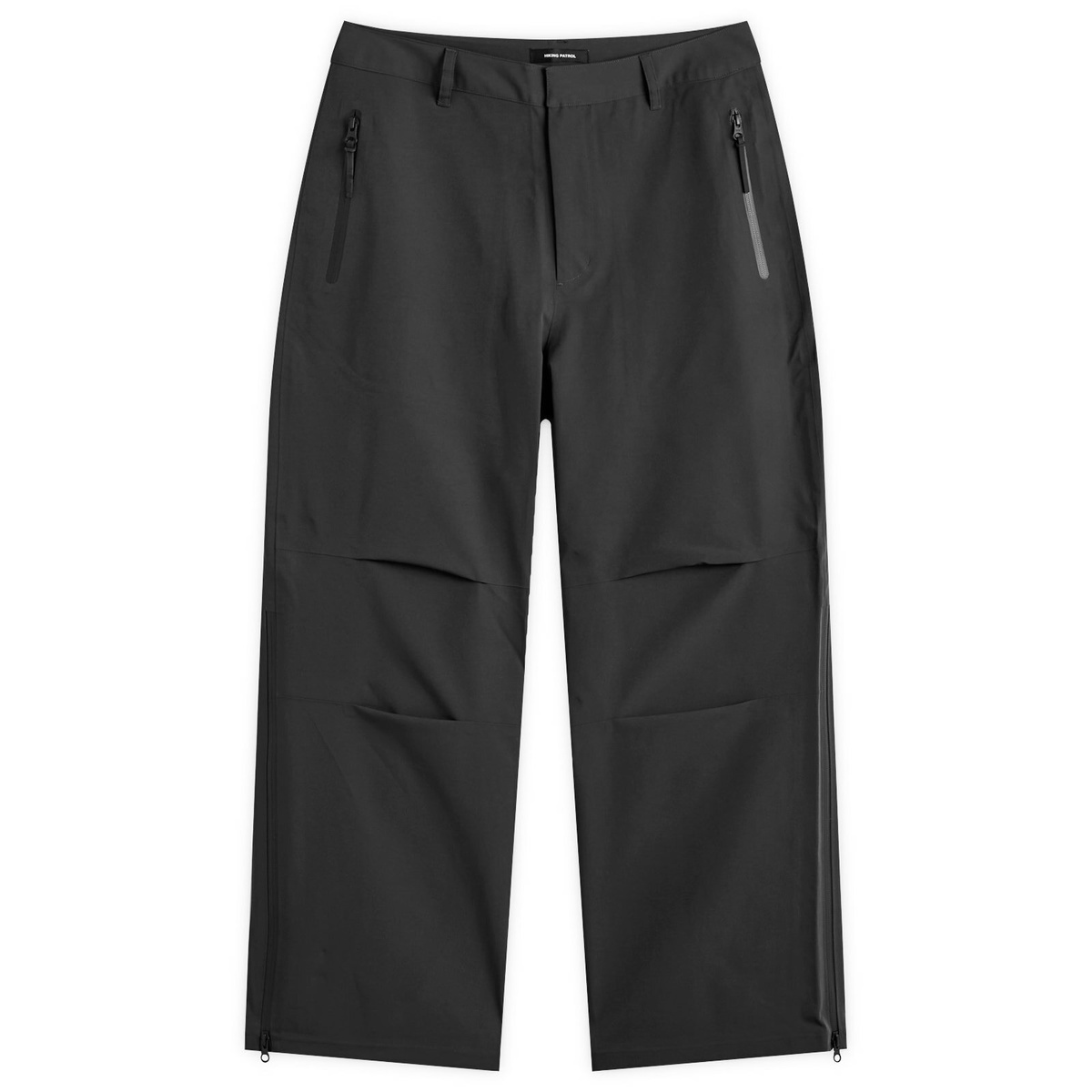 Hiking Patrol Men's Arc 3L Shell Trousers in Charcoal Black