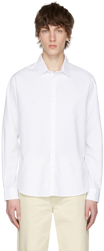 Photo: Sunspel White Cotton Shirt
