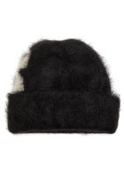 Cole Buxton Logo Brushed Alpaca-blend Beanie - Black - One Size