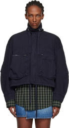 Alexander Wang Black Articulated Cargo Jacket