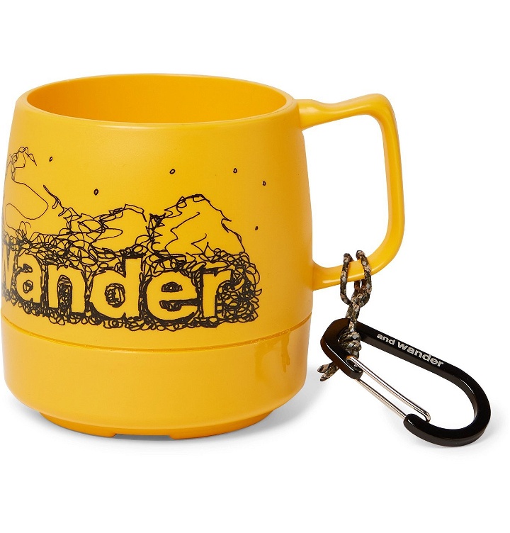 Photo: And Wander - Logo-Print Mug - Yellow