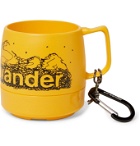 And Wander - Logo-Print Mug - Yellow