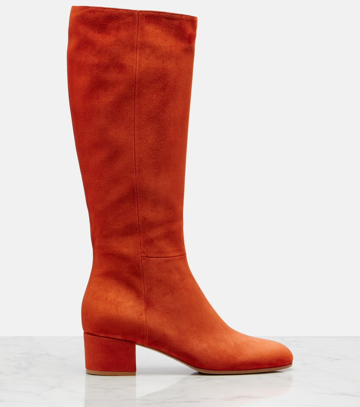 Gianvito Rossi Joelle suede knee-high boots
